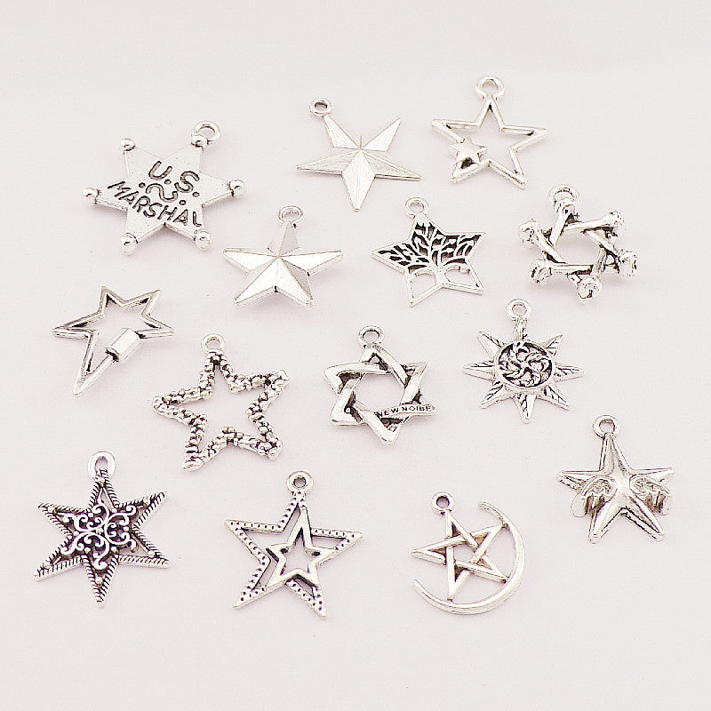 Diy Alloy Jewellery Accessories Vintage Silver Pendant Diy Alloy Jewellery Accessories Vintage Silver Pendant